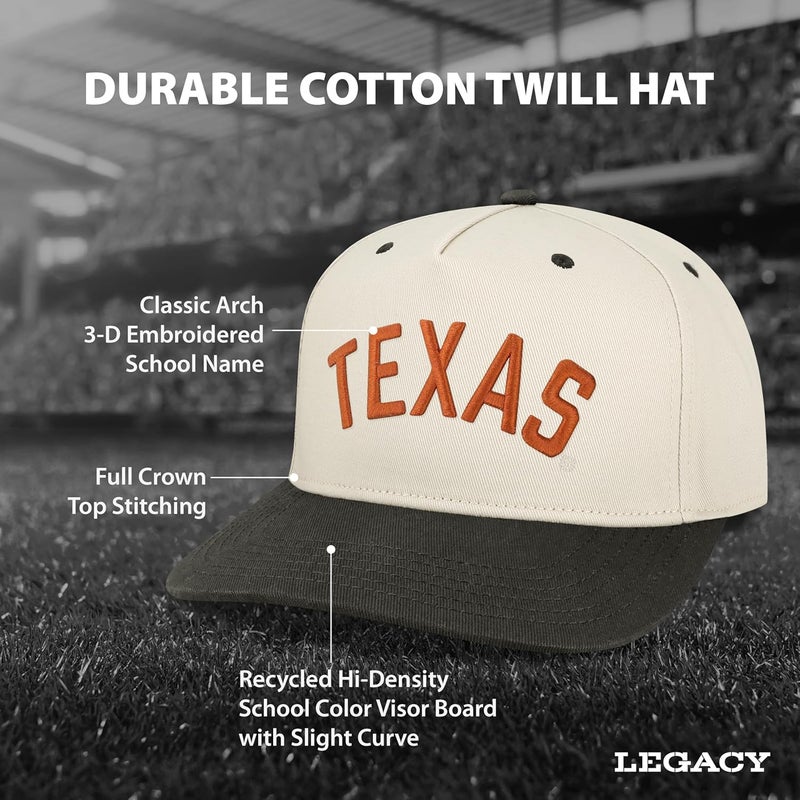 Legacy NCAA Officially Licensed Baseball Hat, Lightweight Cap for Men & Women, HTA, One Size Fits Most, Adjustable Closure - Image 3